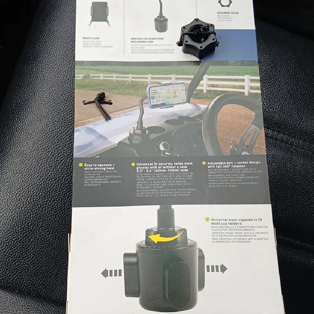 Nite Ize Adjustable Phone Mount With Bendable Arm
